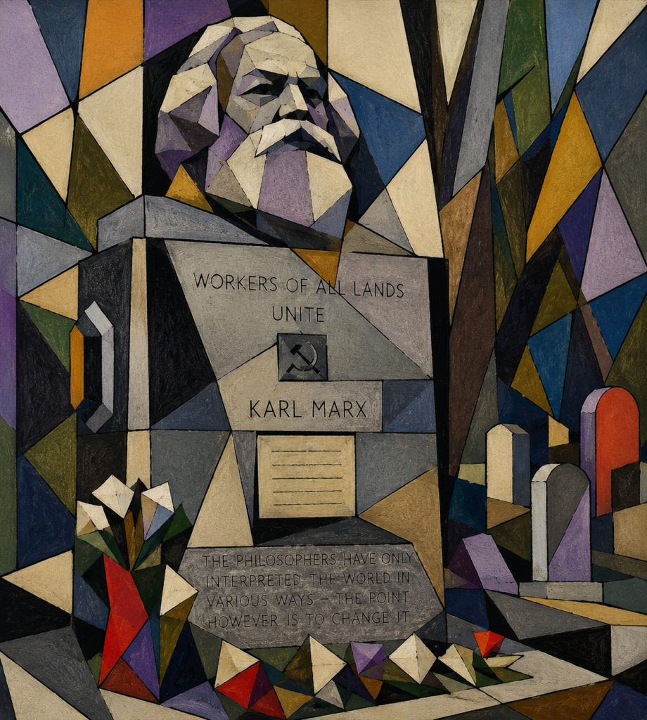 Handyman Highgate — Karl Marx tomb Highgate Cemetery North London