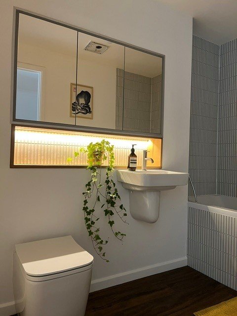 Bathroom transformation completed in North London by Tradie Tom