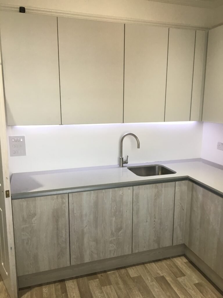 Kitchen installation completed in North London by Tradie Tom